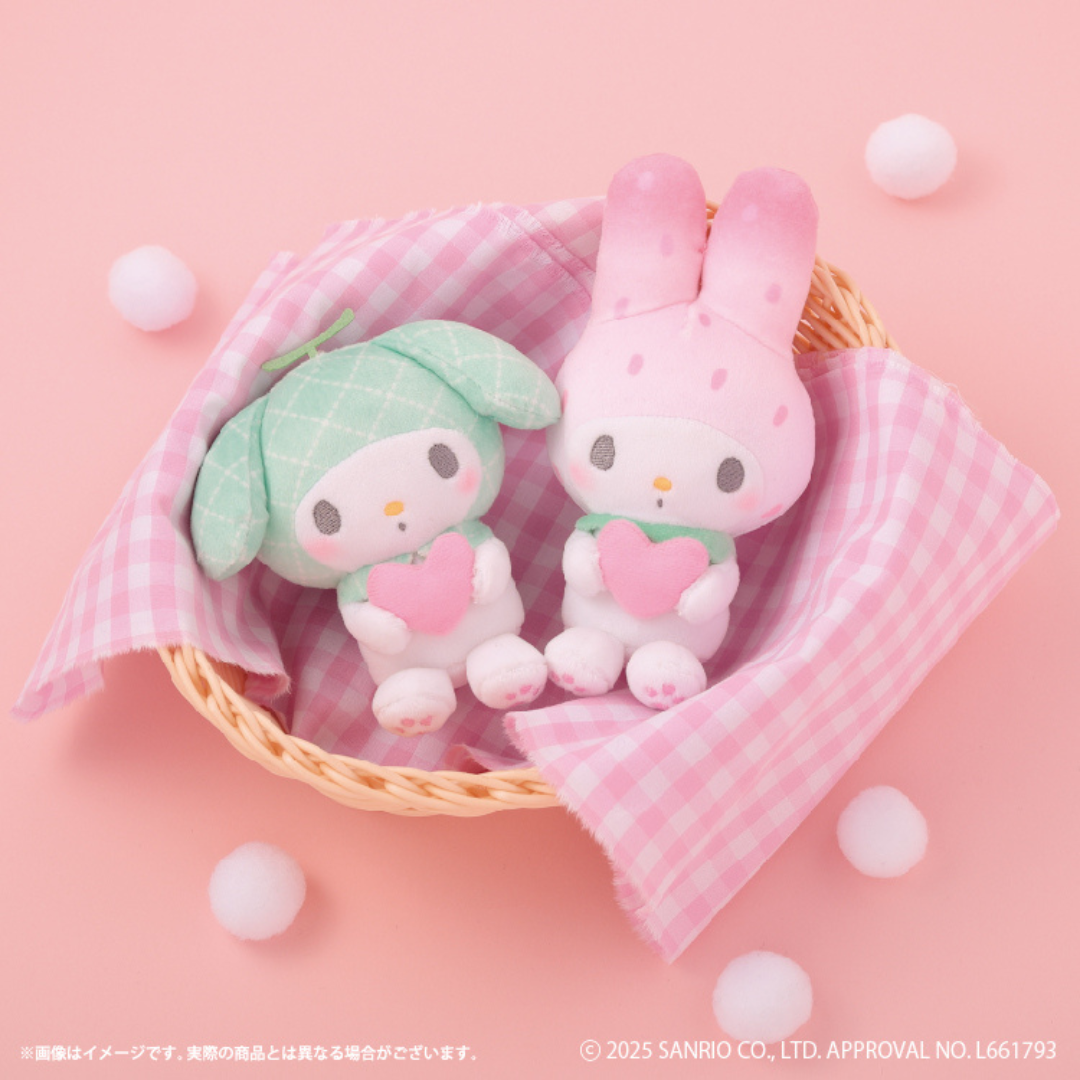 日本直送 |Sanrio x Melody 50週年吊飾公仔系列