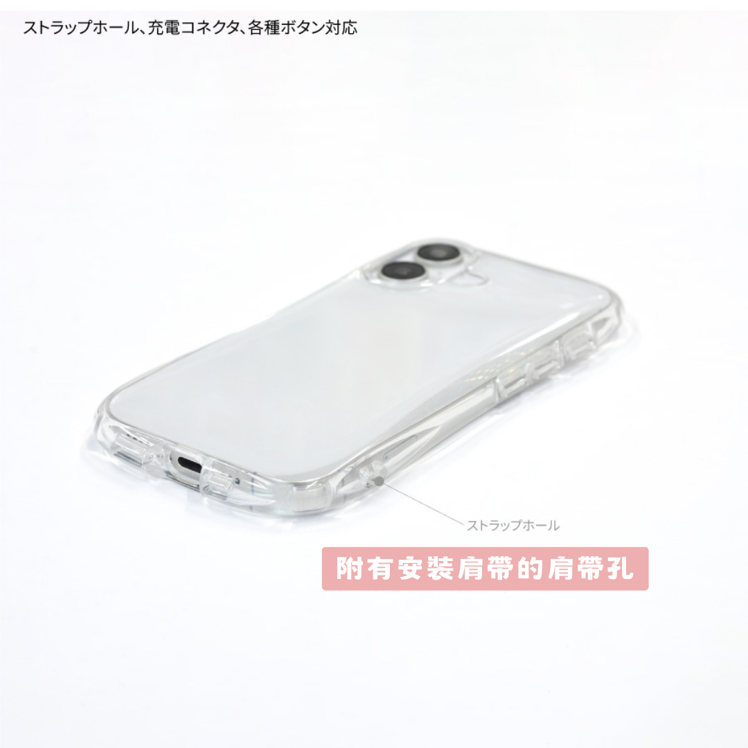 日本直送|Sanrio IPhone 16 / Pro Case 透明軟殼
