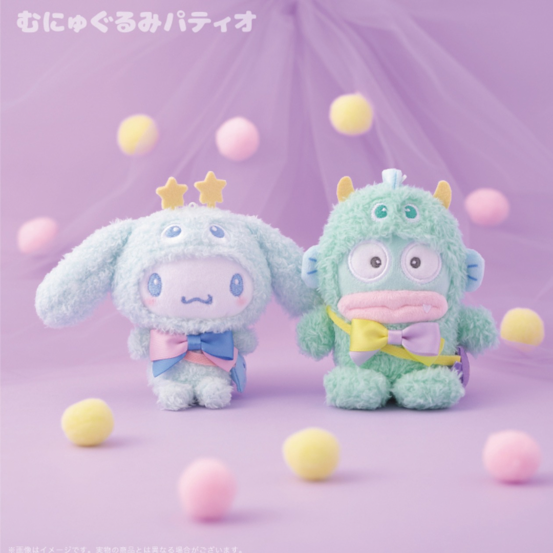日本直送 |Sanrio x 怪獸限定吊飾公仔系列