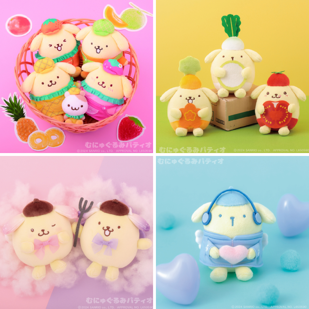 日本直送|Sanrio 布甸狗蔬果造型系列