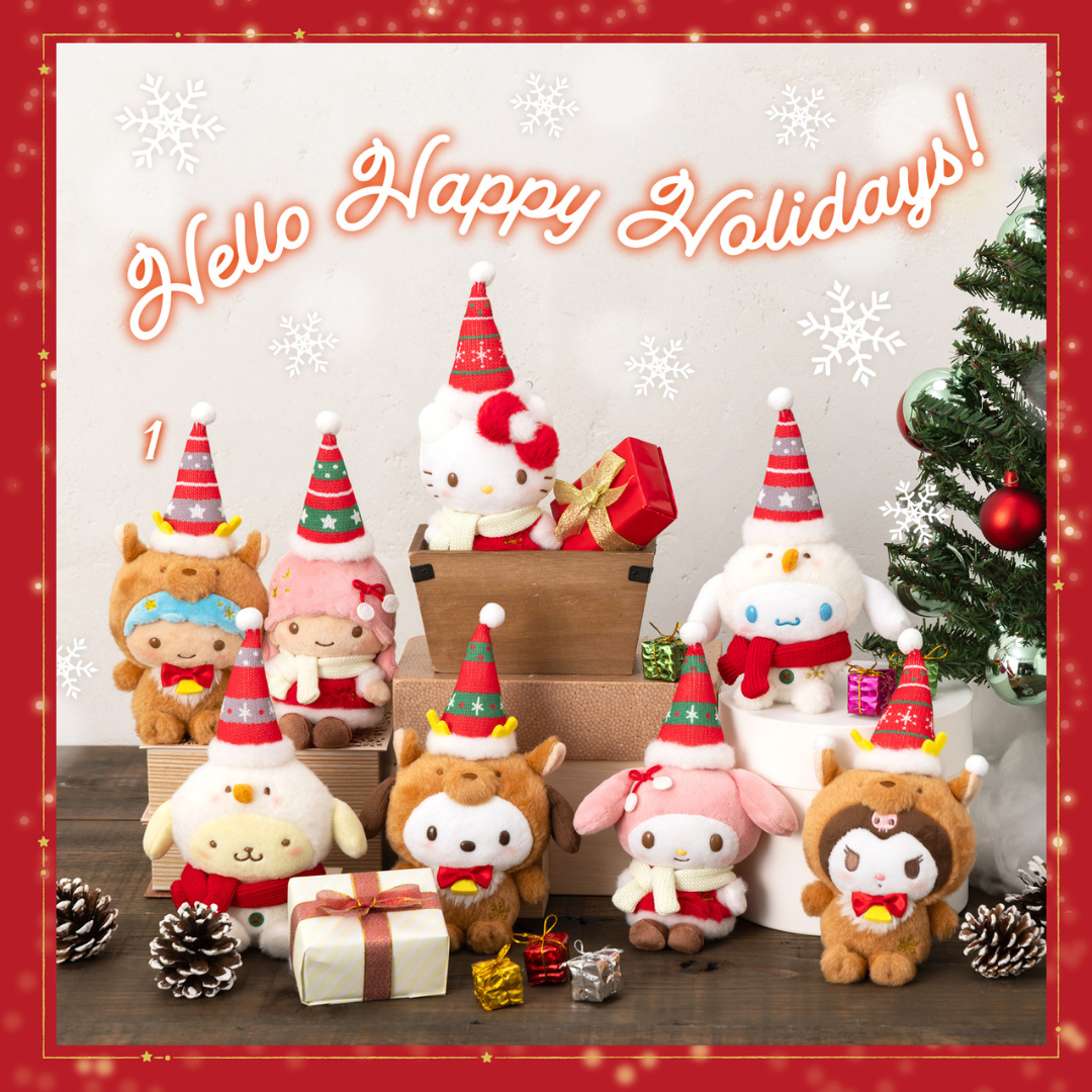 現貨|Sanrio 聖誕節吊飾公仔