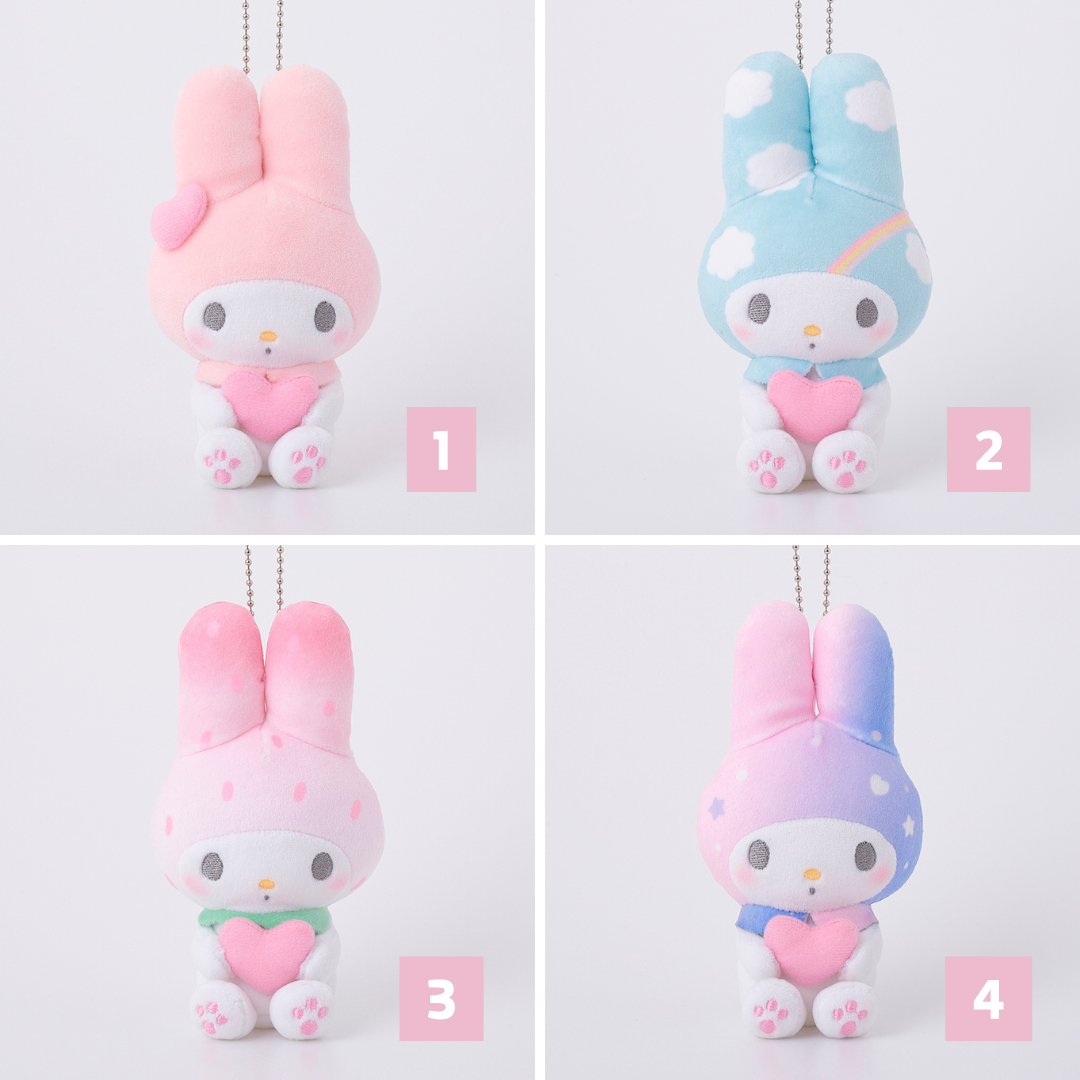 日本直送 |Sanrio x Melody 50週年吊飾公仔系列