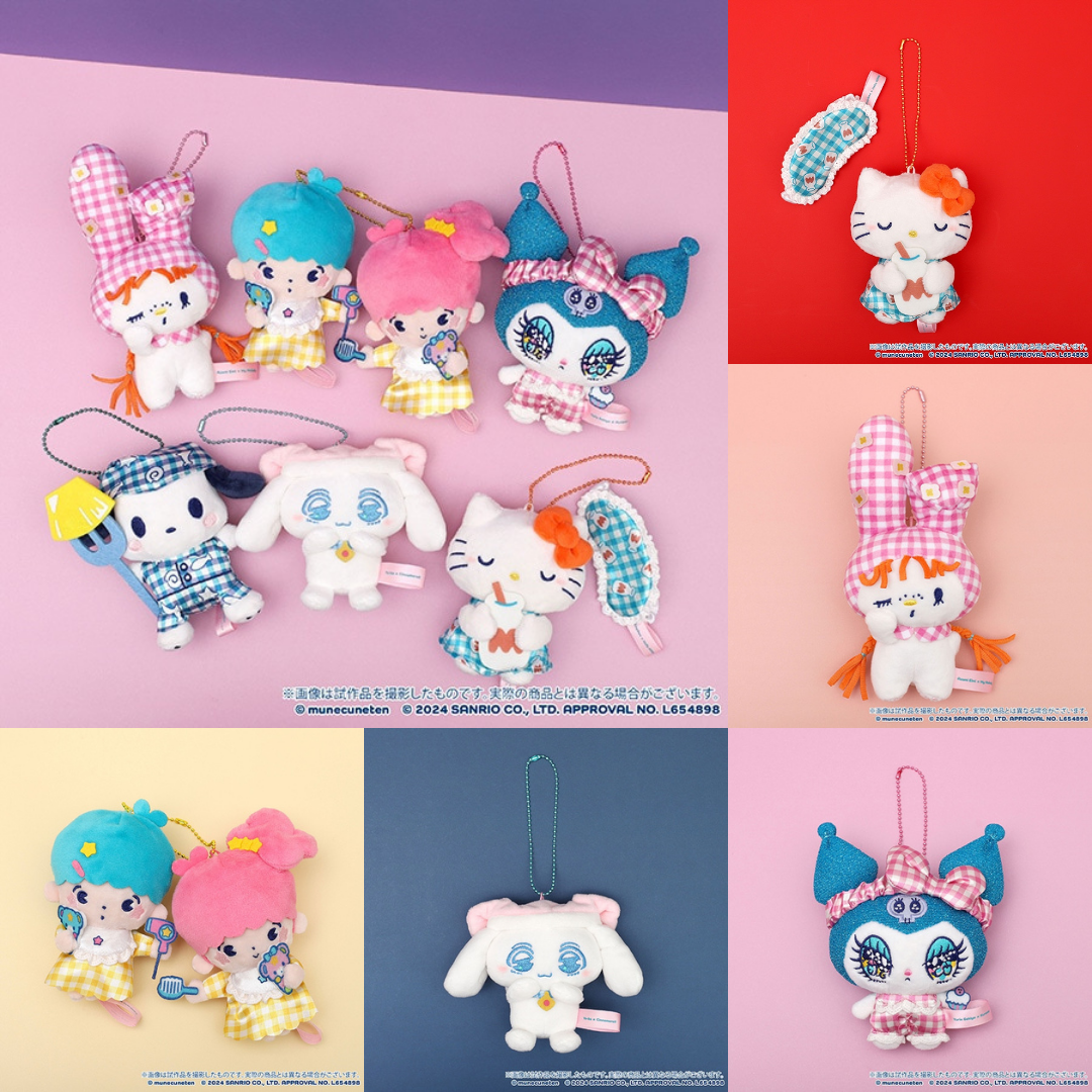 日本直送|Sanrio × 胸きゅん展聯乘系列吊飾公仔