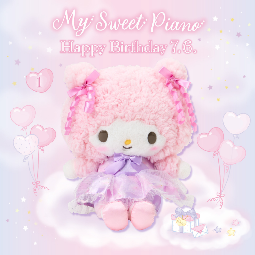 日本直送|Sanrio x Piano 生日系列 **請仔細閱讀商品說明欄**