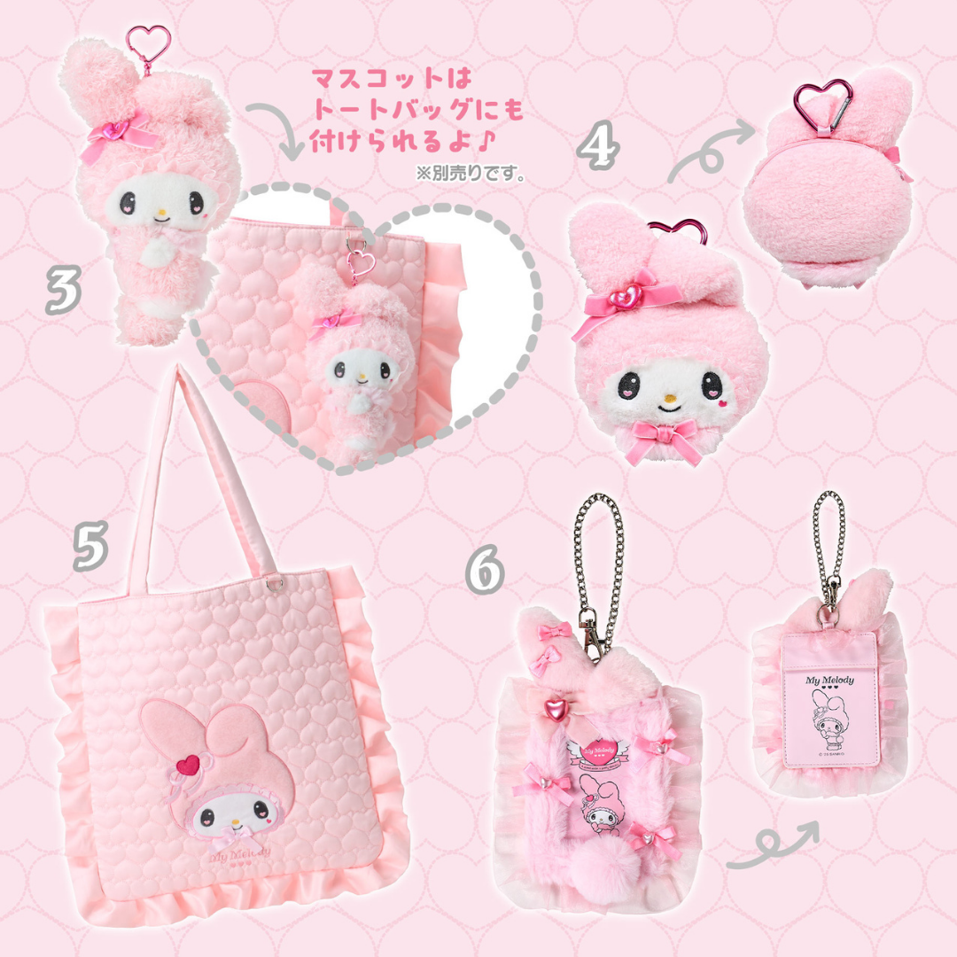 日本直送|Sanrio x Melody & Kuromi 週年系列