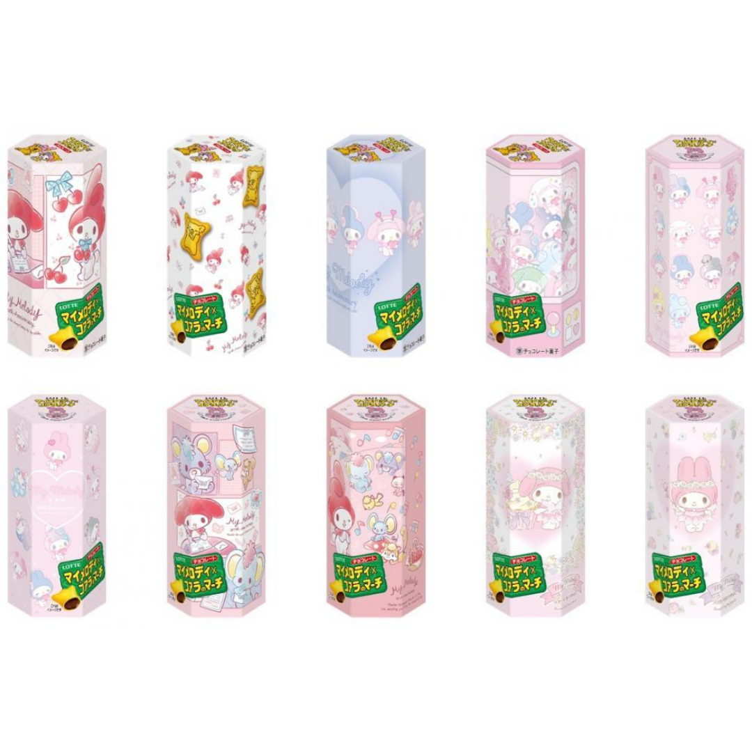 日本直送|Sanrio Melody 50週年 x Lotte系列