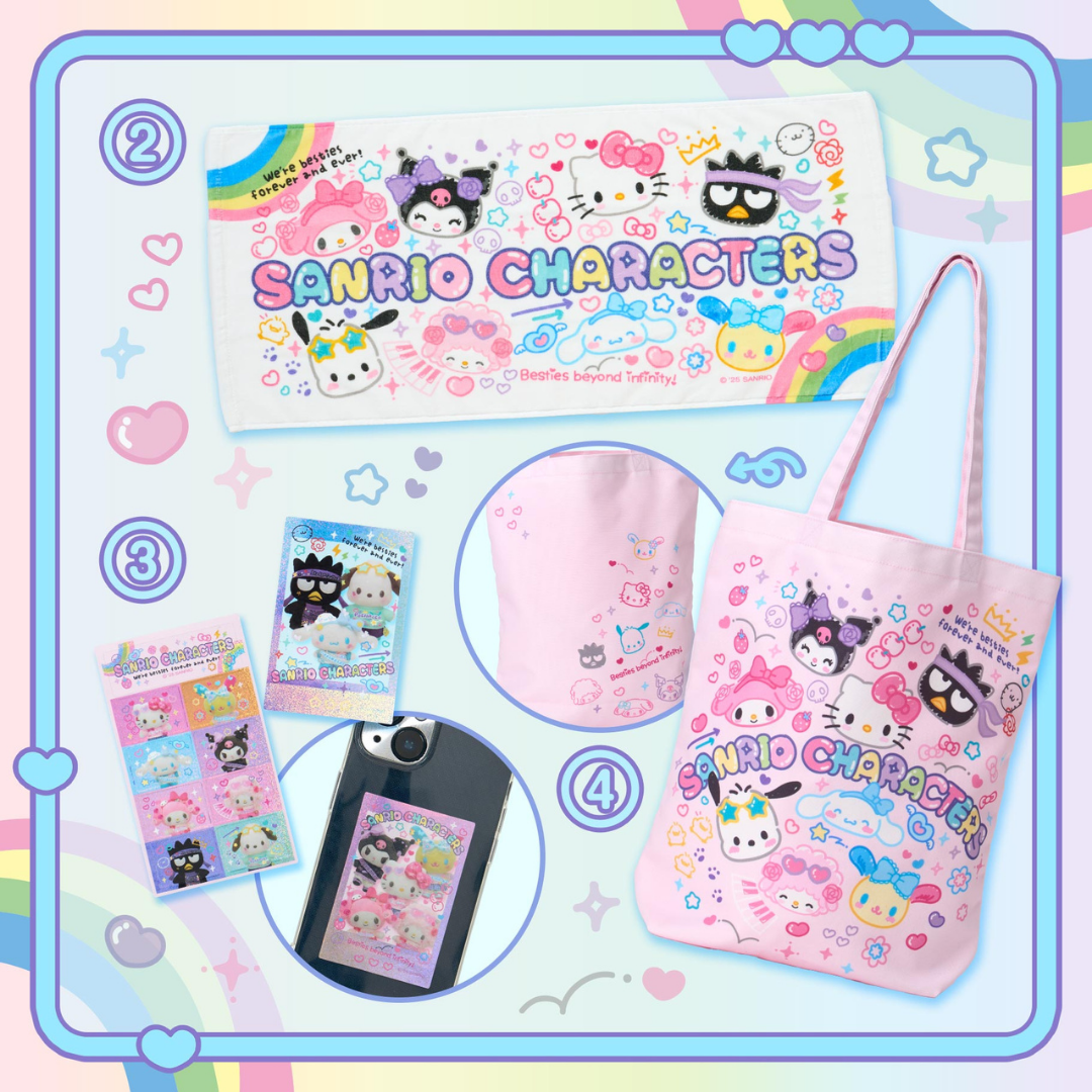 日本直送|Sanrio x 校園系列盲盒