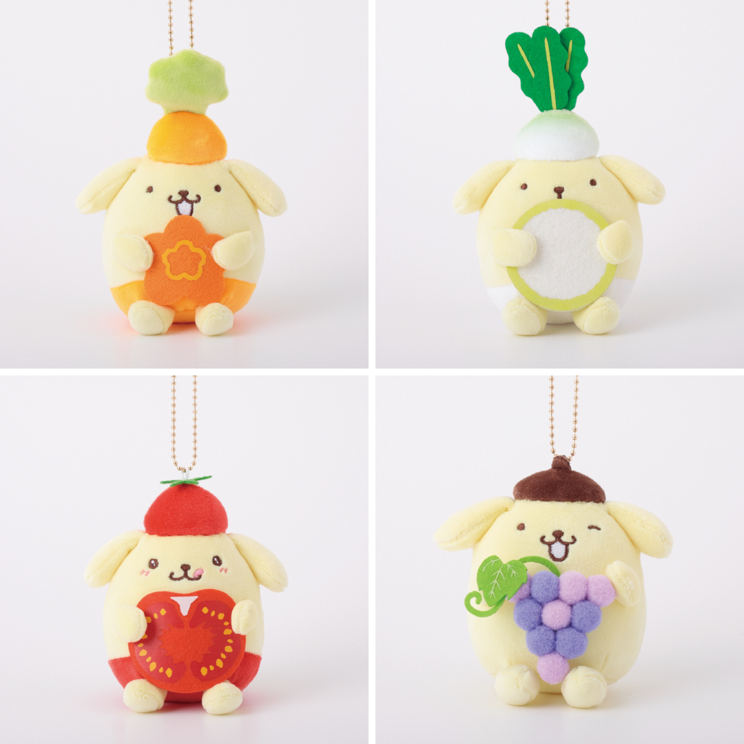 日本直送|Sanrio 布甸狗蔬果造型系列