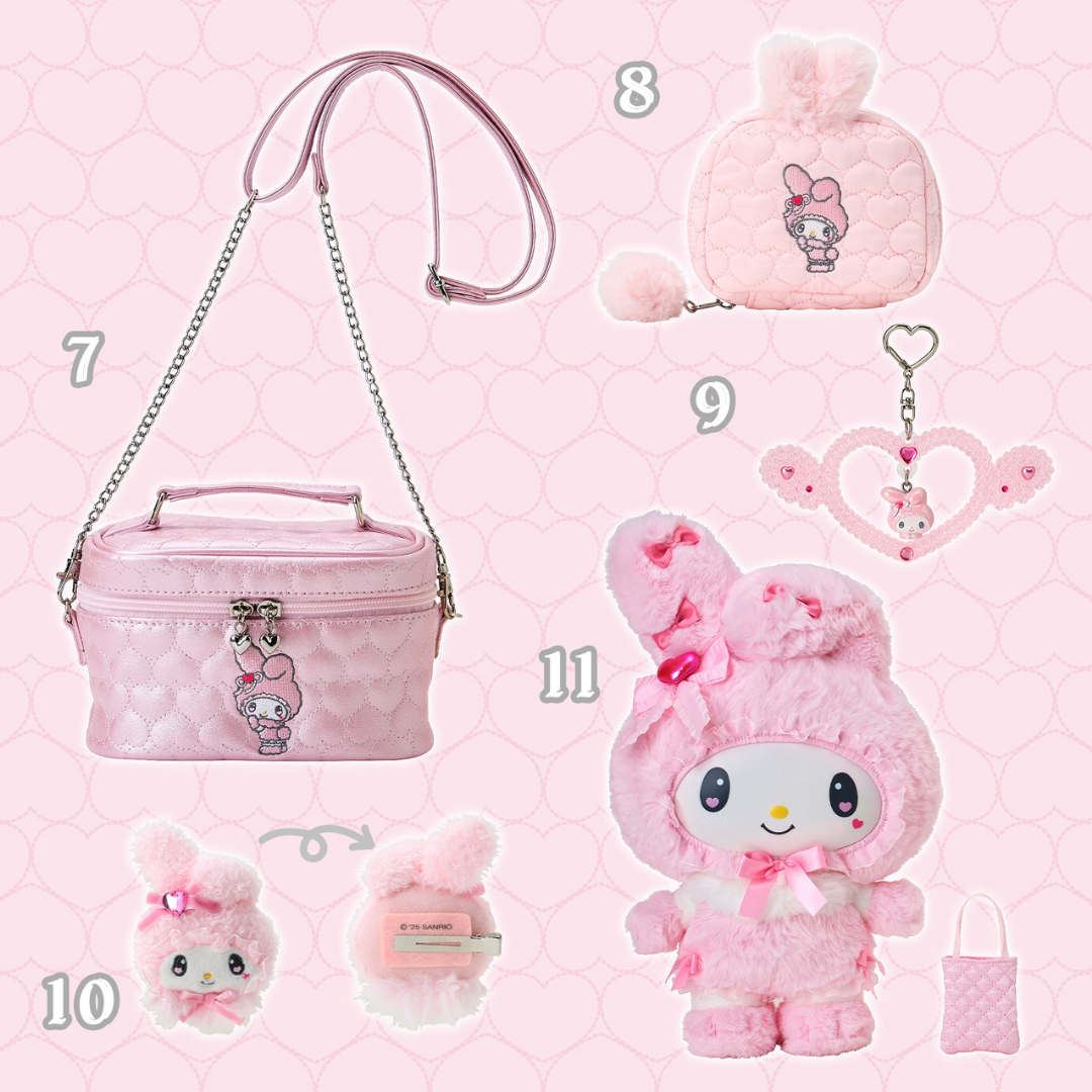 日本直送|Sanrio x Melody & Kuromi 週年系列