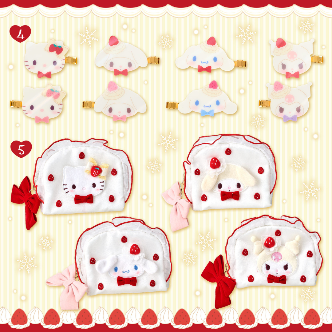 日本直送|Sanrio 草莓蛋糕系列