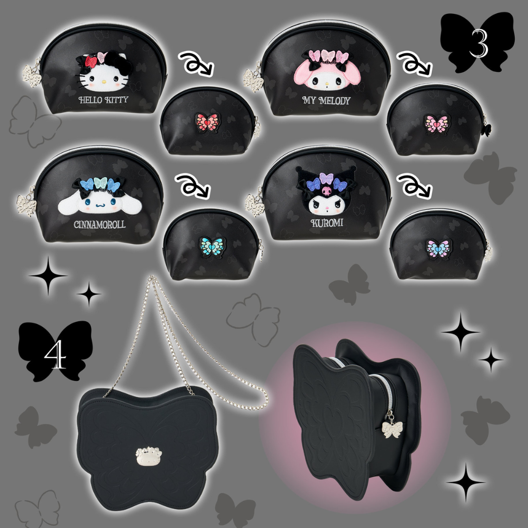 日本直送|Sanrio x 蝴蝶風系列