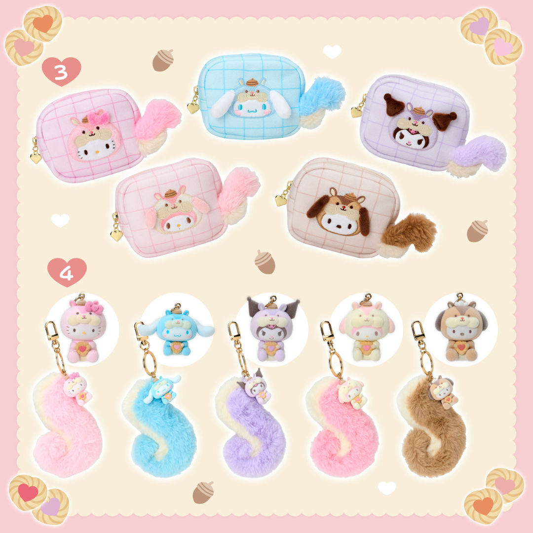 日本直送|Sanrio x 松鼠設計系列