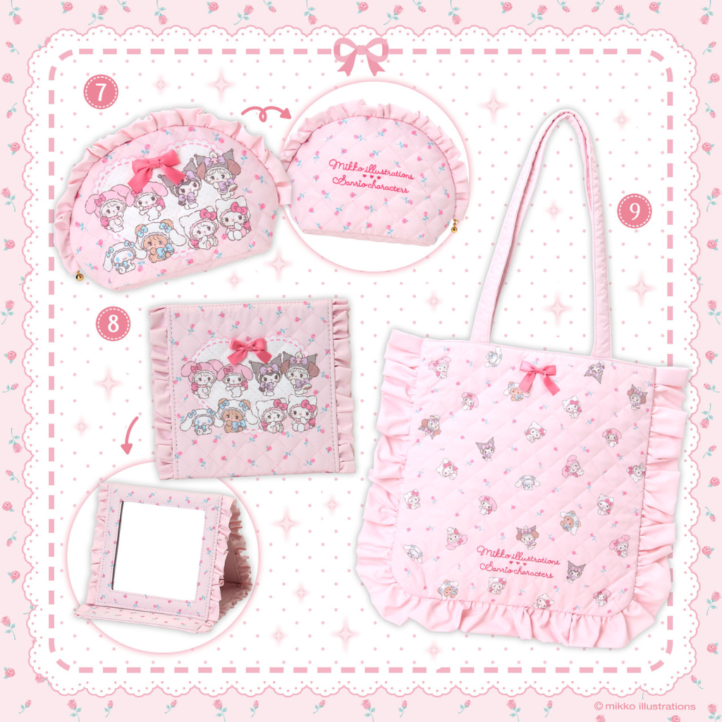 日本直送|Sanrio x mikko illustrations 限定系列