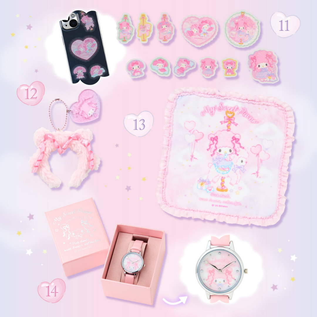 日本直送|Sanrio x Piano 生日系列 **請仔細閱讀商品說明欄**