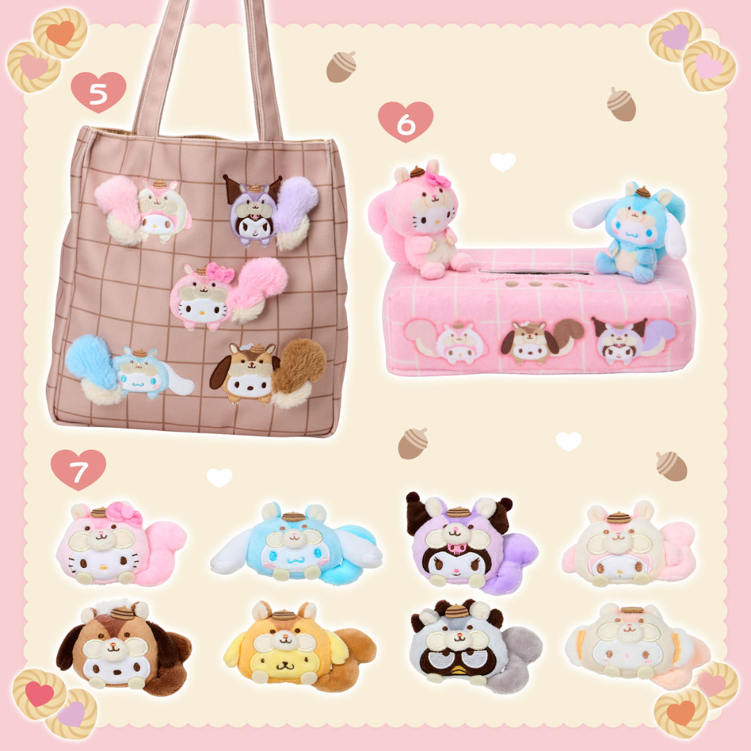 日本直送|Sanrio x 松鼠設計系列