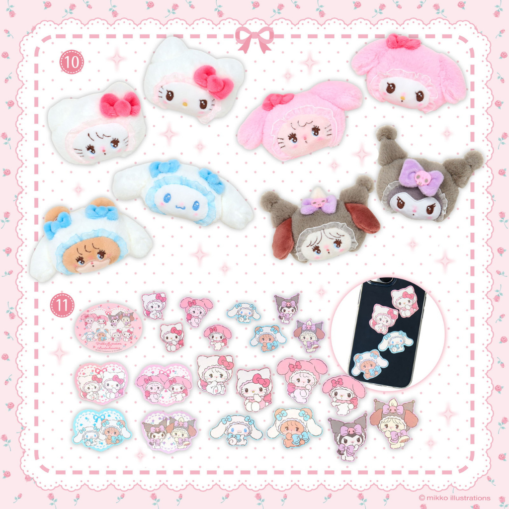 日本直送|Sanrio x mikko illustrations 限定系列