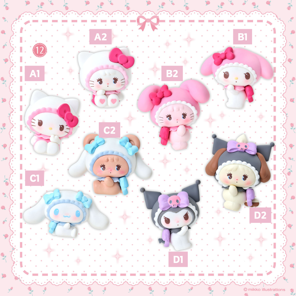 日本直送|Sanrio x mikko illustrations 限定系列