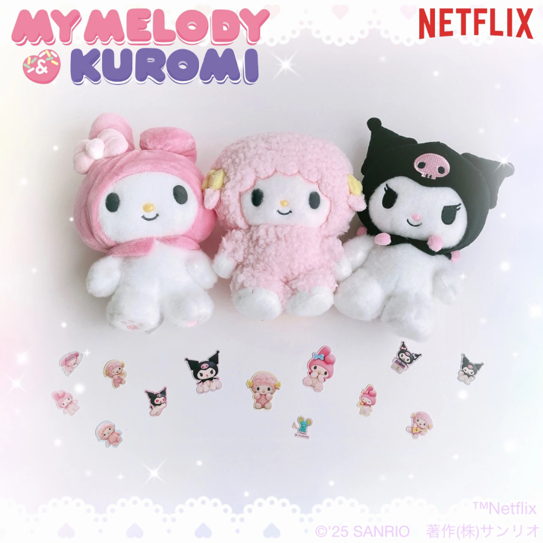 日本直送|Sanrio x Melody & Kuromi 週年系列