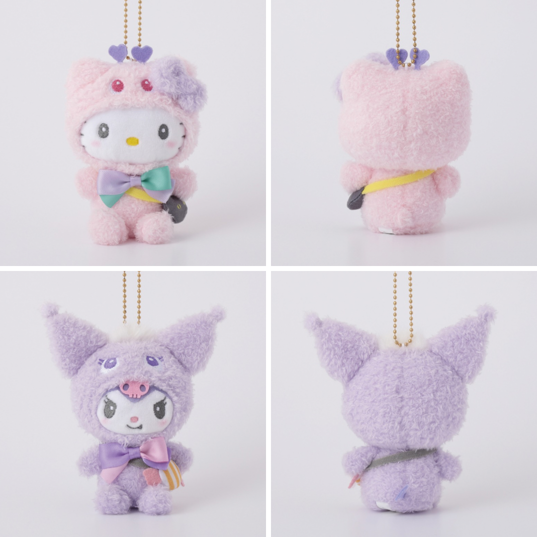 日本直送 |Sanrio x 怪獸限定吊飾公仔系列