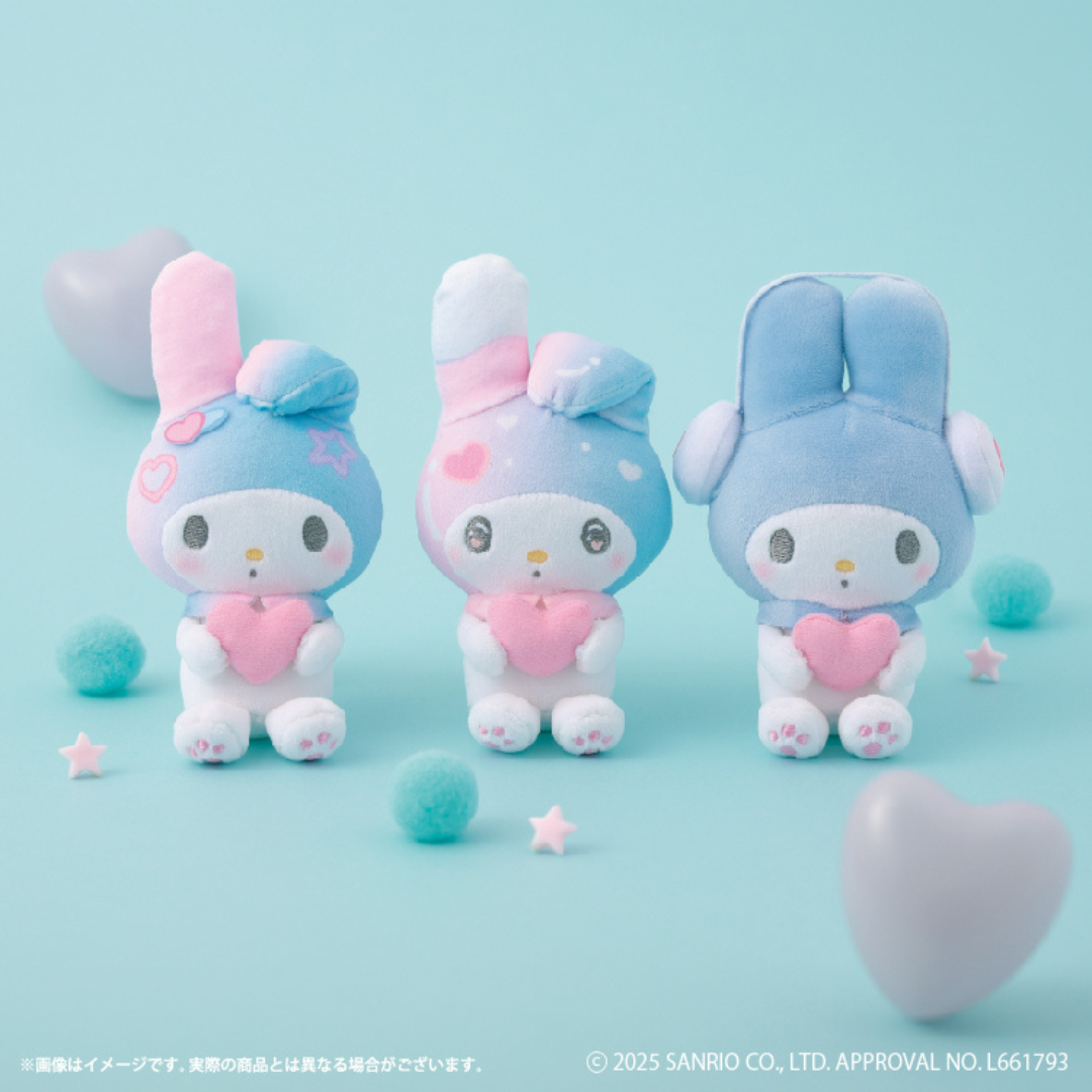 日本直送 |Sanrio x Melody 50週年吊飾公仔系列