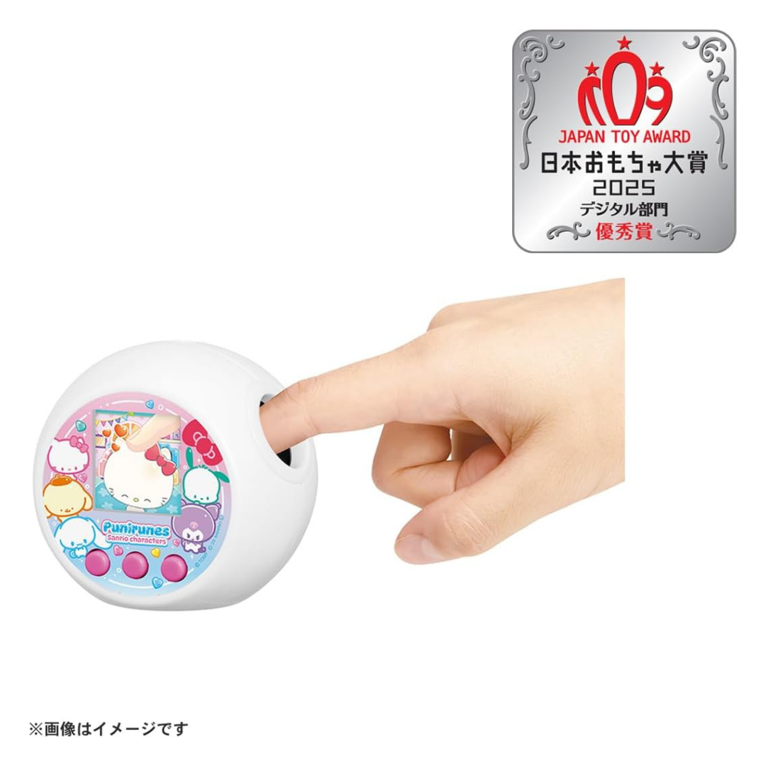 日本直送|Sanrio x Punirunes 觸摸式育成遊戲機