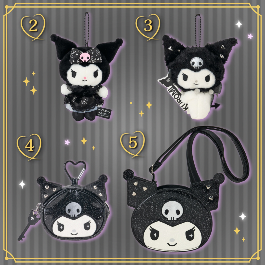 日本直送|Sanrio Kuromi 生日限定系列