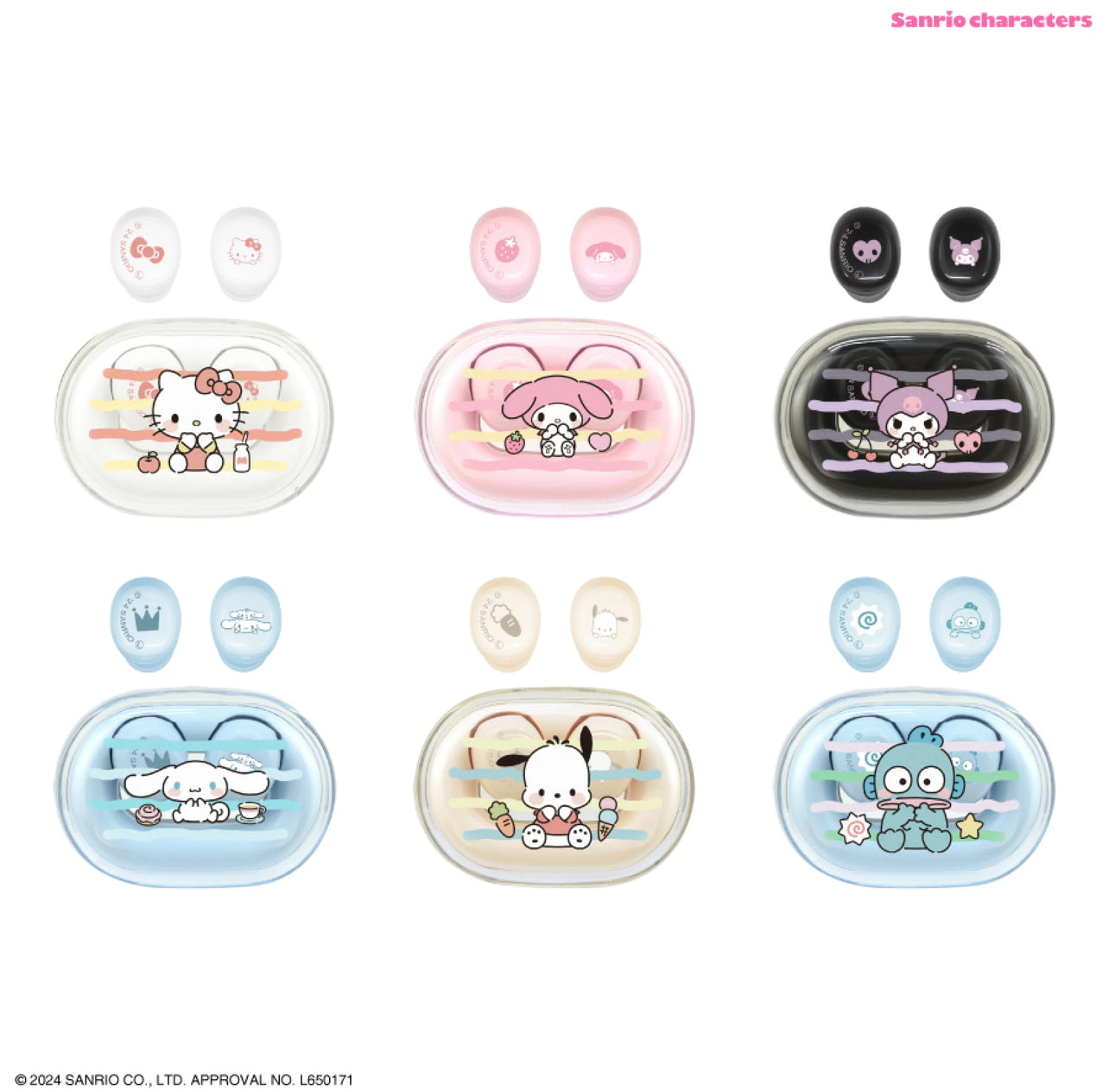 日本直送|Sanrio 角色無線立體聲耳機