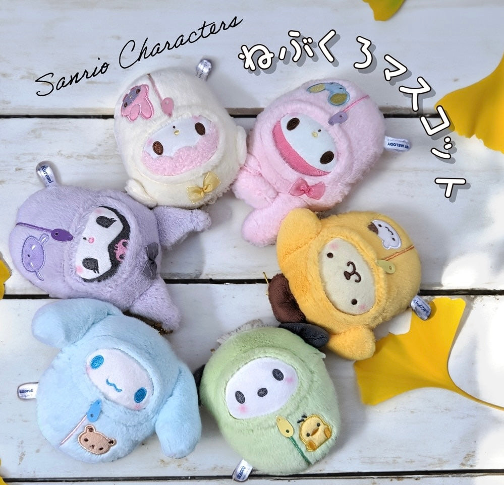 日本直送|Sanrio 睡袋吊飾公仔系列