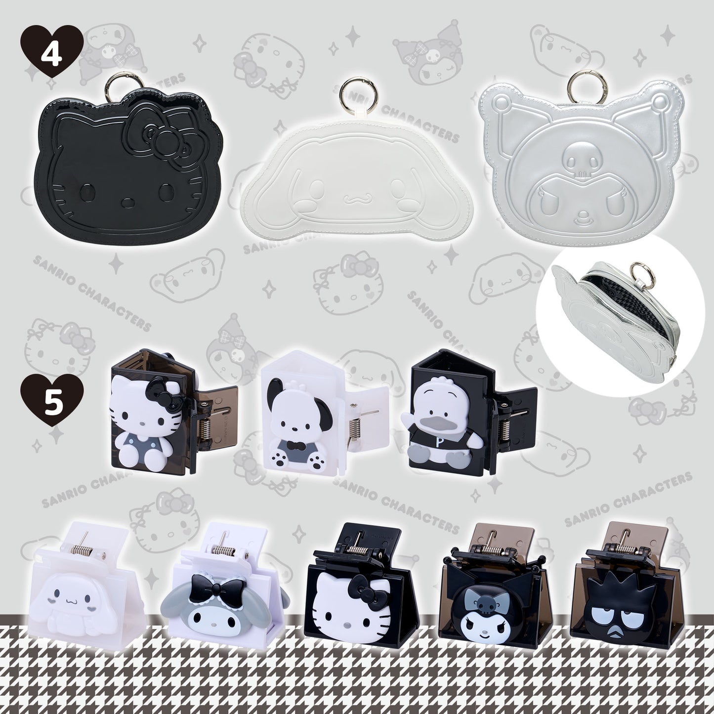 日本直送|Sanrio 黑白設計系列