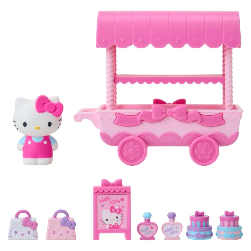 日本直送|Sanrio 公仔+玩具車套裝