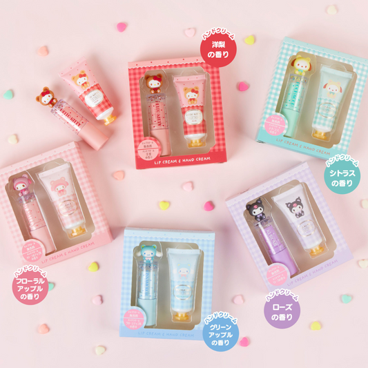 日本直送｜Sanrio 潤唇膏+護手霜系列
