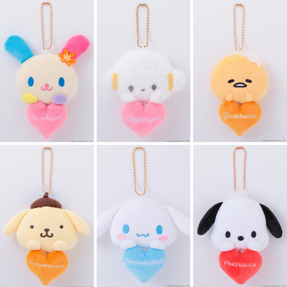日本直送｜Sanrio Sanrio 吊飾公仔連愛心捲尺系列
