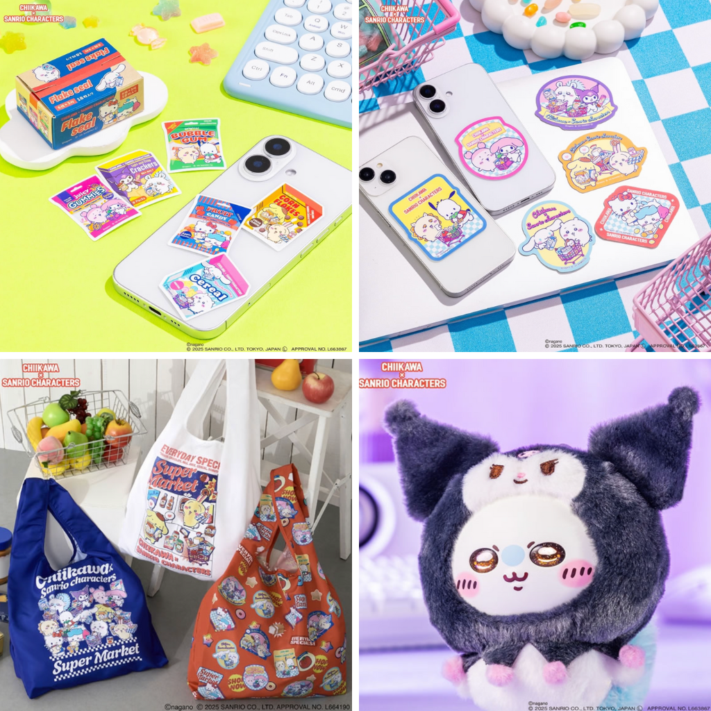 日本直送｜Sanrio x Chiikawa 新品系列（不接急單 聖誕後到港）