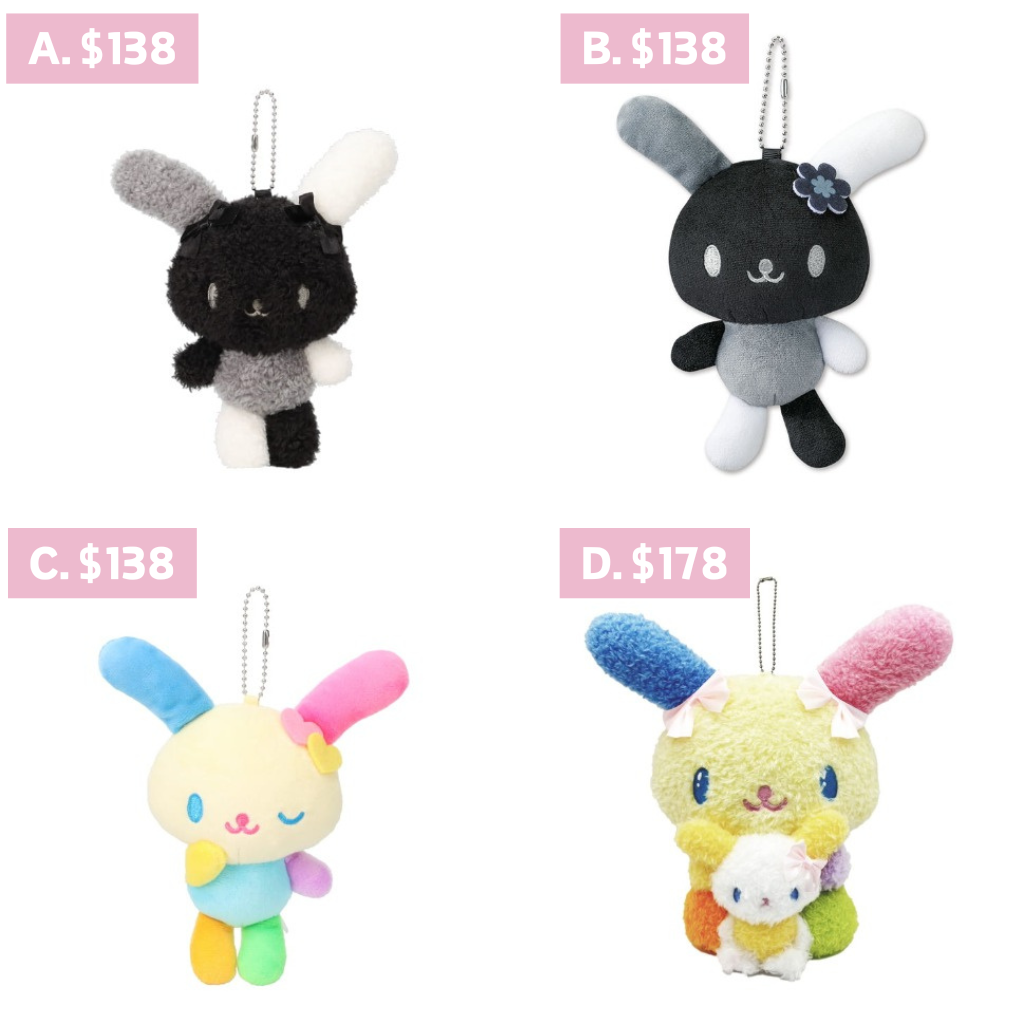 日本直送｜Sanrio x Usahana 合集（9/11 截止 約3月到港）