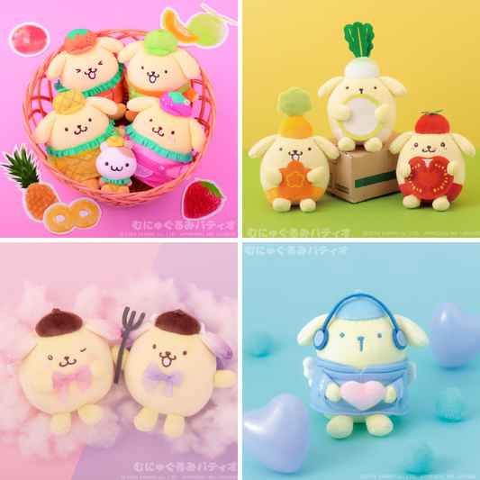日本直送｜Sanrio 布甸狗蔬果造型系列