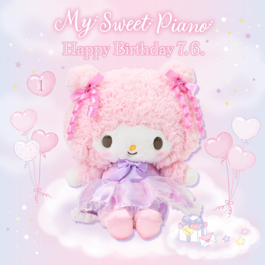 日本直送｜Sanrio x Piano 生日系列 **請仔細閱讀商品說明欄**
