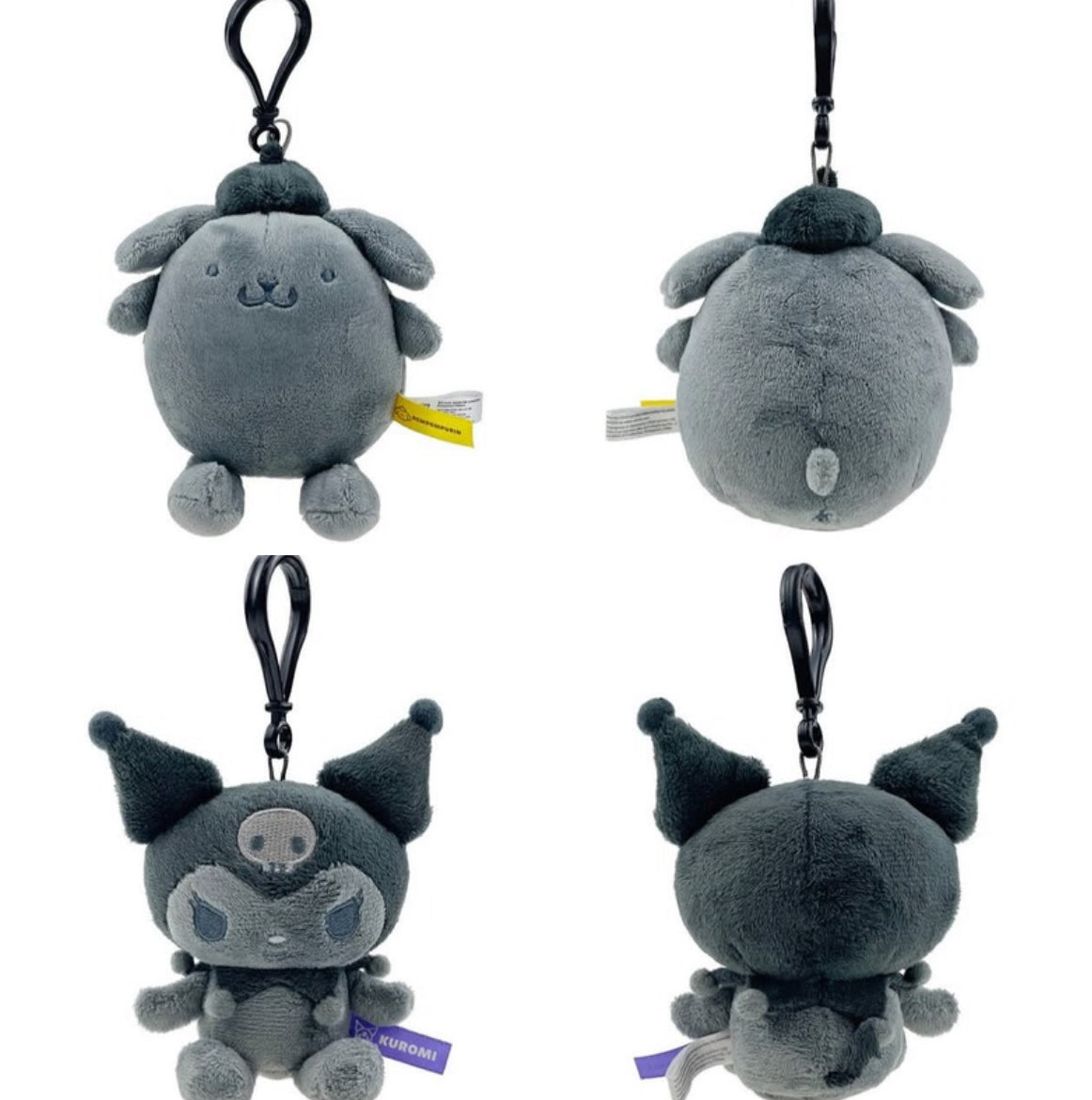 美版｜現貨 Sanrio x 炭黑吊飾系列