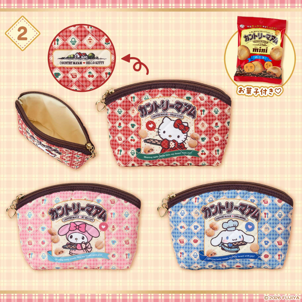 日本直送｜Sanrio x Country Ma’am 限定系列（21/1 發售）
