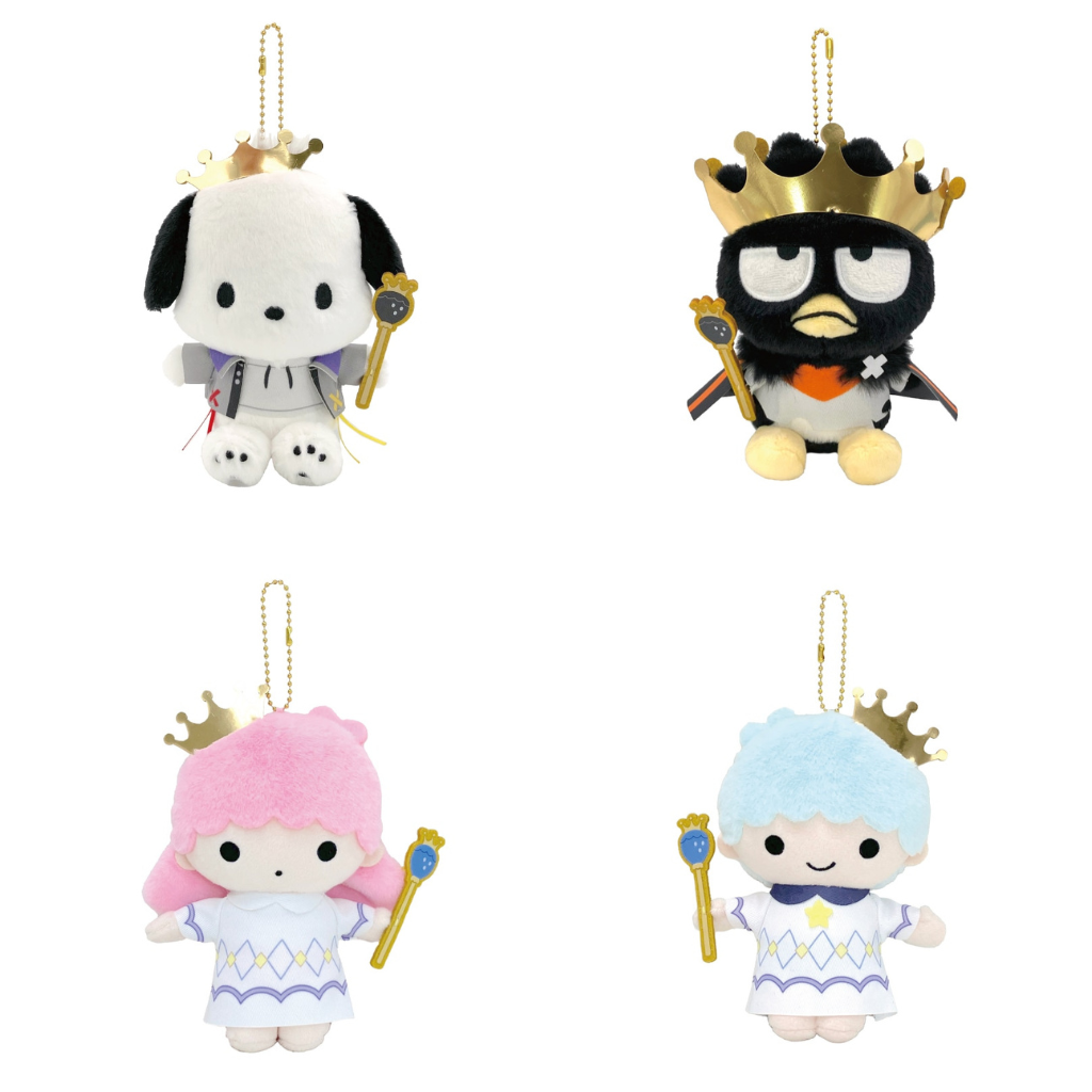日本直送｜Sanrio x 皇冠系列吊飾公仔
