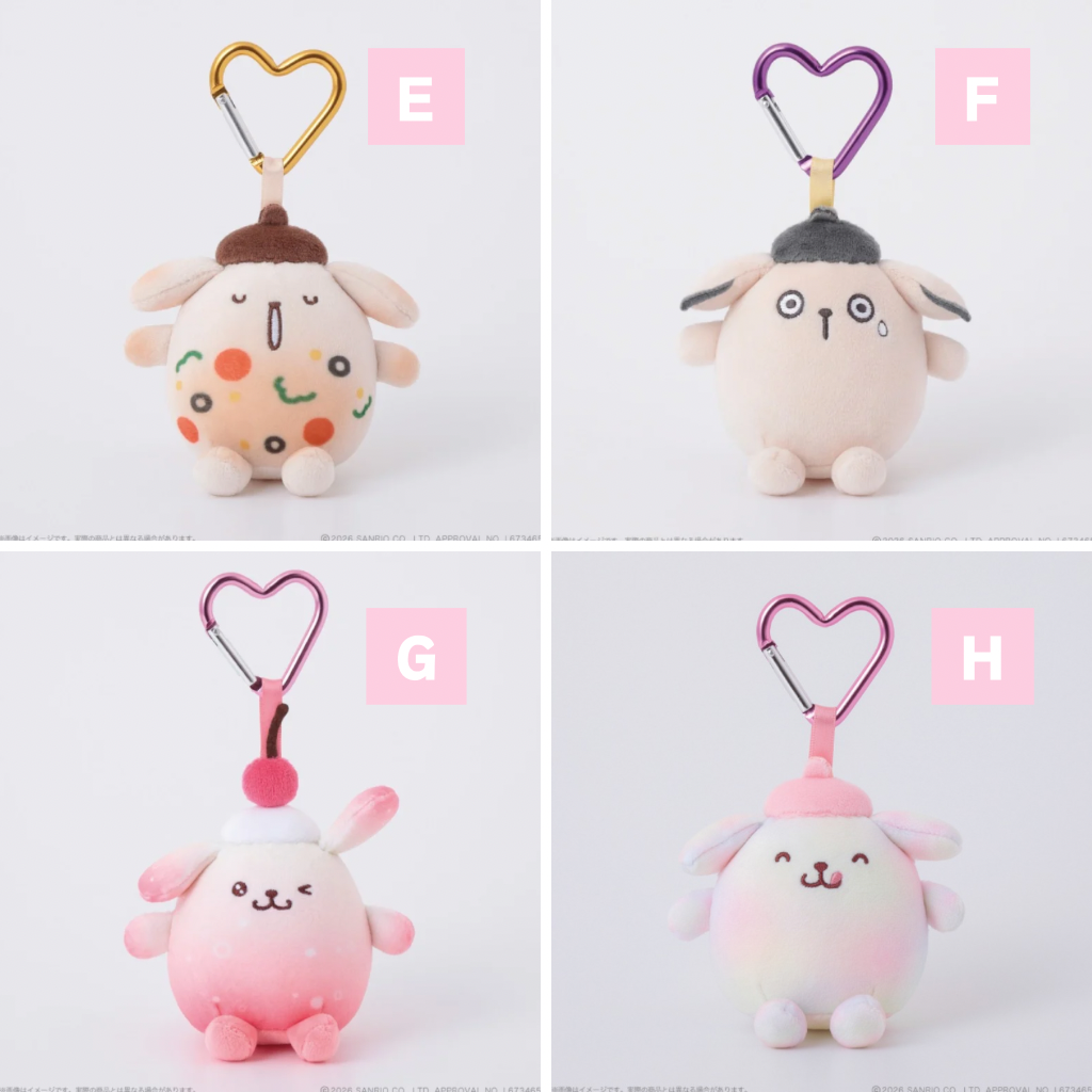 日本直送｜Sanrio x 布甸狗食物造型系列