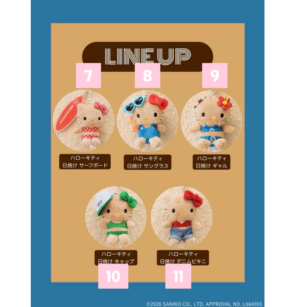 日本直送｜預訂 Sanrio x Lowrys Farm 系列
