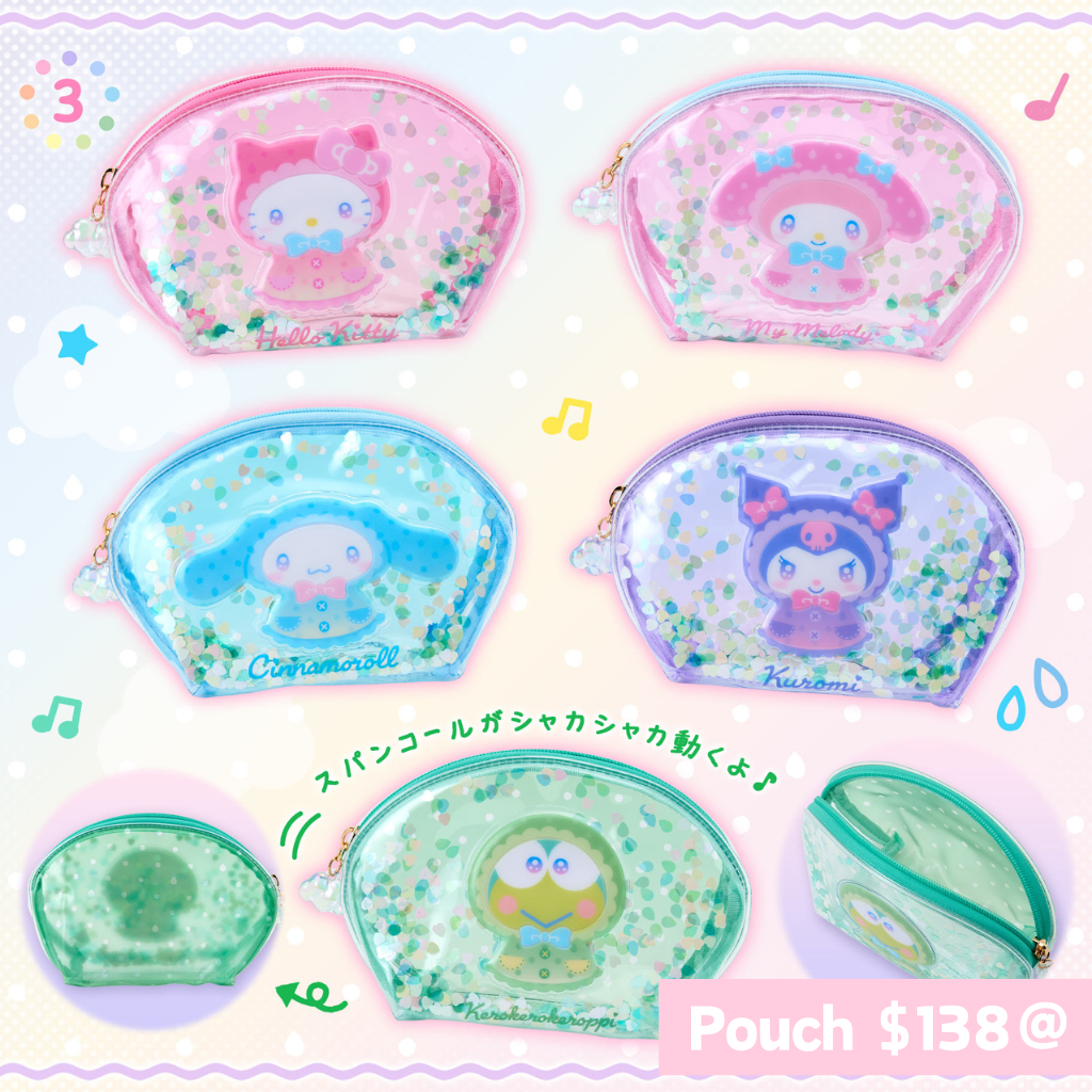日本直送｜Sanrio x 雨衣設計系列（🇯🇵3/6發售）