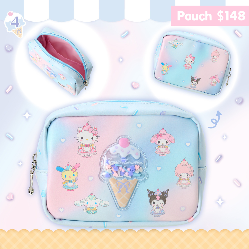 日本直送｜Sanrio x 夢幻雪糕設計系列（🇯🇵3/6發售）