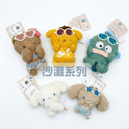 日本直送 現貨｜Sanrio 沙灘系列 吊飾公仔