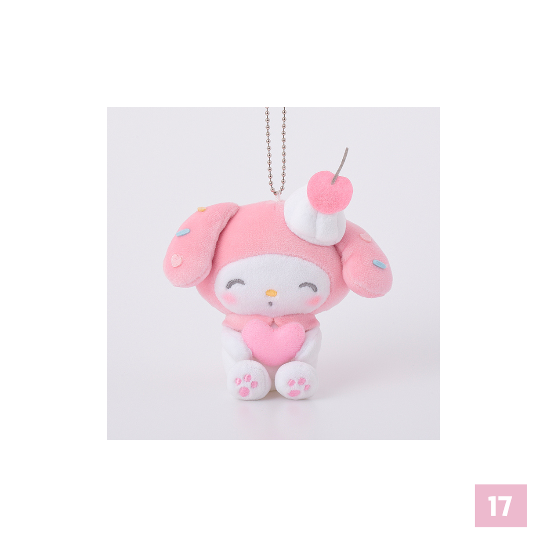 日本直送 ｜Sanrio x Melody 50週年吊飾公仔系列
