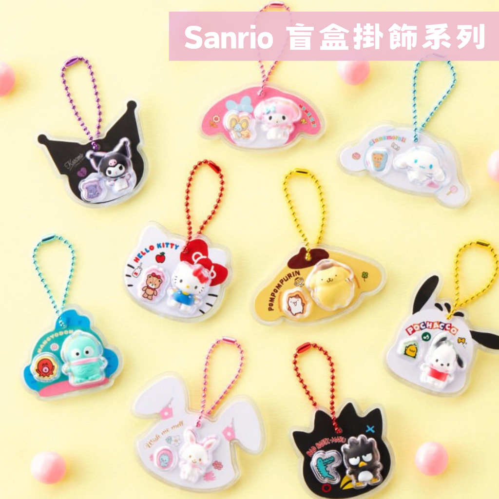 日本直送｜現貨 Sanrio x 盲盒吊飾系列