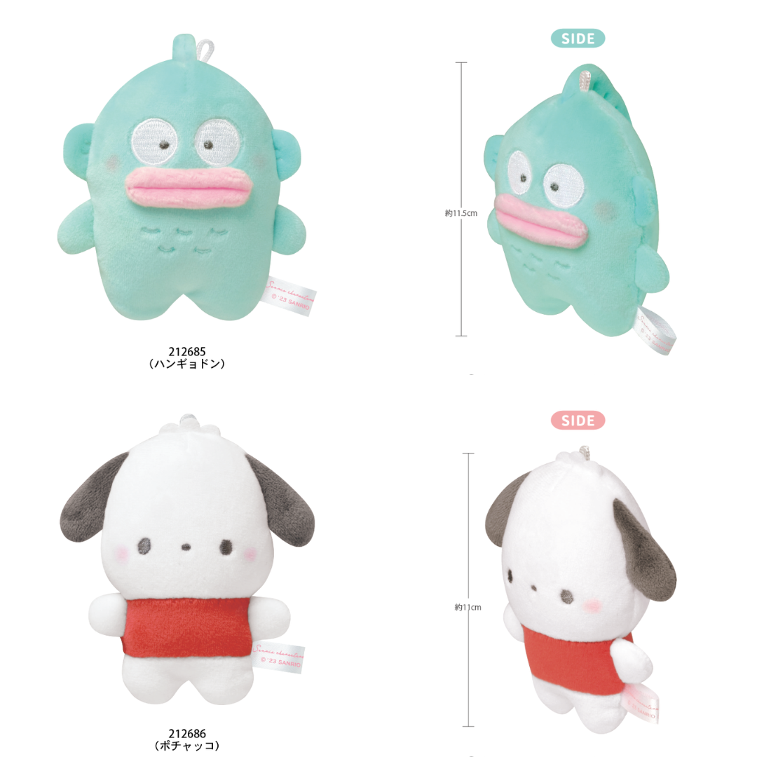 日本直送｜Sanrio 豆眼系列吊飾公仔