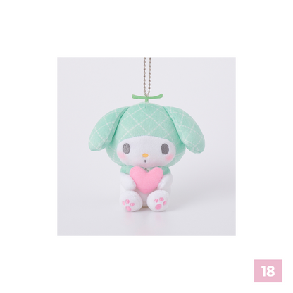 日本直送 ｜Sanrio x Melody 50週年吊飾公仔系列