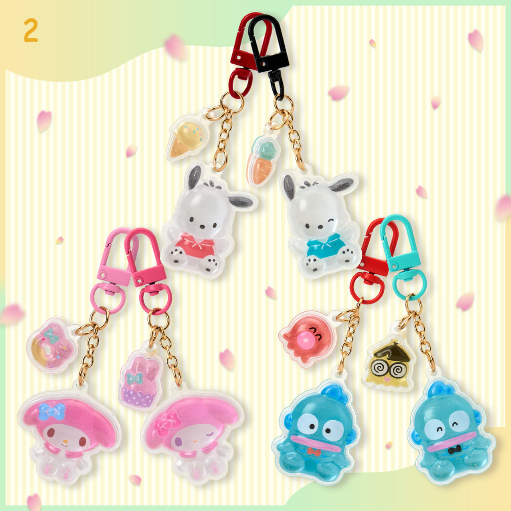 日本直送｜Sanrio x 臉型鎖匙扣套裝系列（4/2 發售）