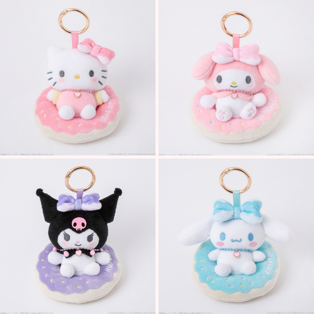 日本直送｜Sanrio x 甜甜圈造型系列 (約11-12月到港)